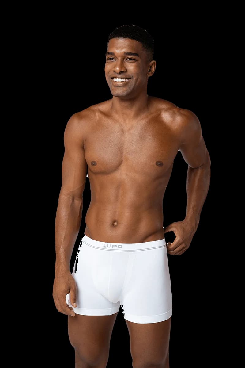 Boxer Microfibra sem Costura — Lupo